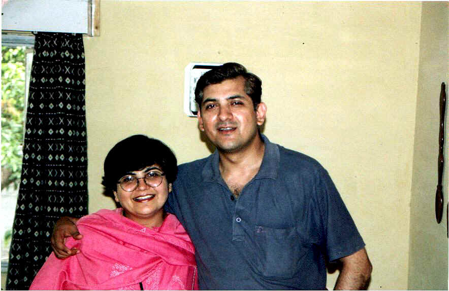 Anup with his Sister